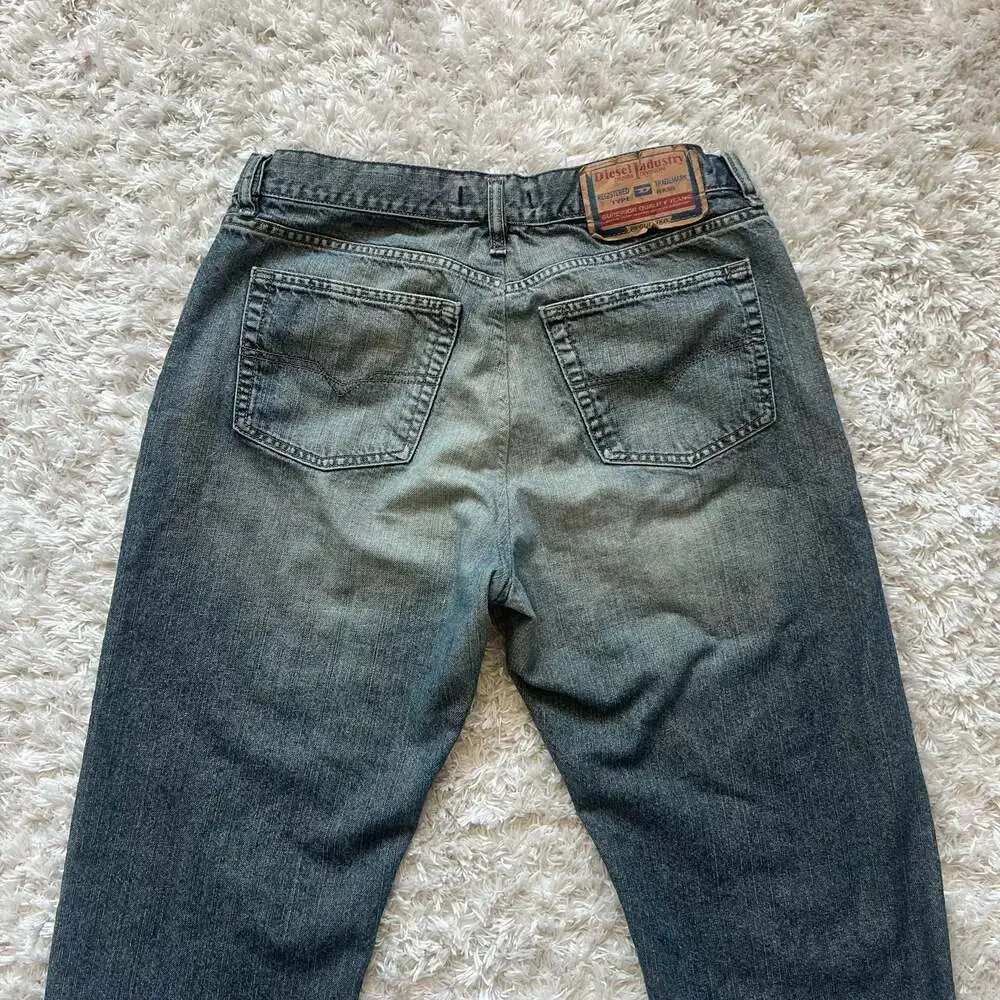 Vintage Y2k Diesel KULTER Straight Leg Denim Jeans 36 Made in Italy